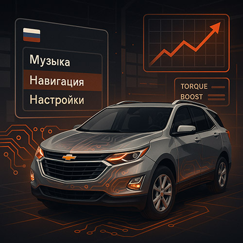 TeslaFix.by - Русификация и чип-тюнинг Chevrolet Equinox, Trax, Malibu, Bolt, Tahoe, Silverado, Trailblazer
